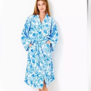 New Lilly Pulitzer Terry Robe